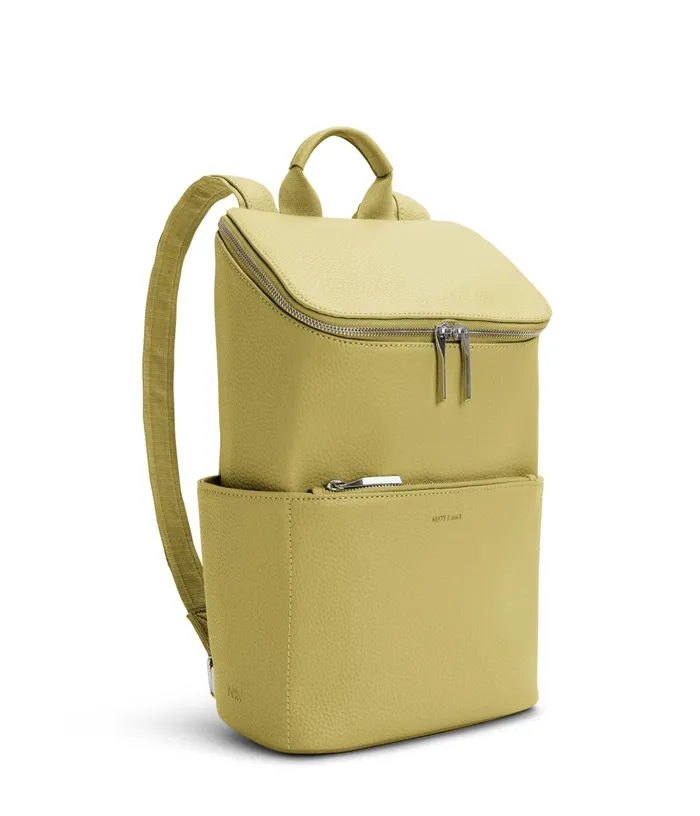 Women Bravesm Small Vegan Backpack 8211 Purity Pear Matt and Nat Backpacks