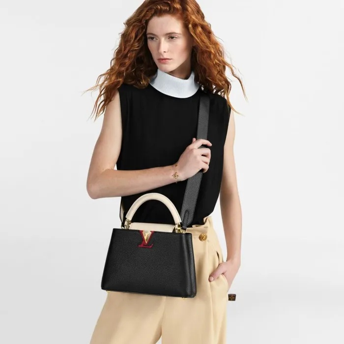 Women Capucines Bag Louis Vuitton Louis Vuitton M21043 Capucines BB Black 8211 Louis Vuitton Handbag Store