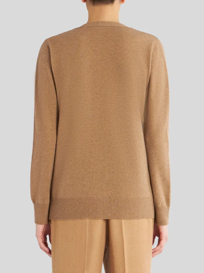 Women Cardigan With Silk Inserts Etro Knitwear