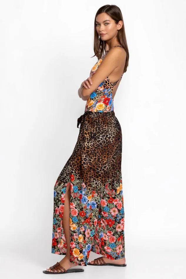 Women CHEETAH WRAP PANT Multi Johnny Was Swim and Resort Women CHEETAH WRAP PANT Multi Johnny Was Swim and Resort