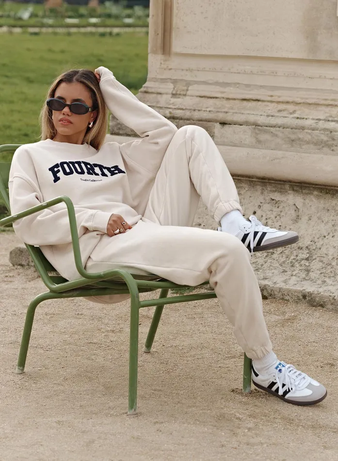 Women Cream Fourth Studio Joggers 8211 Ferne 4th and Reckless Joggers and Sweatpants