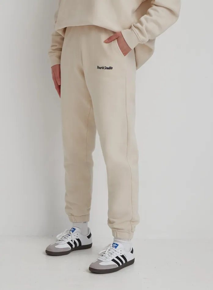 Women Cream Fourth Studio Joggers 8211 Ferne 4th and Reckless Joggers and Sweatpants