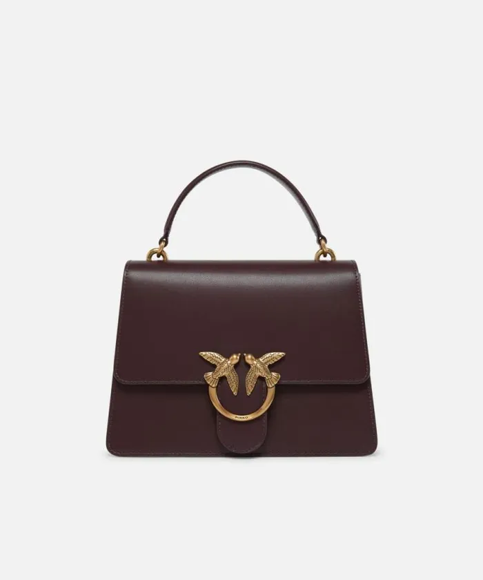 Women Crossbody Bags Pinko Classic Love Bag One Top Handle Light Simply Catawba Grapeantiquegold Women Crossbody Bags Pinko Classic Love Bag One Top Handle Light Simply Catawba Grapeantiquegold