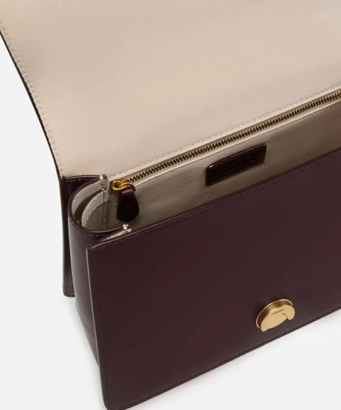 Women Crossbody Bags Pinko Classic Love Bag One Top Handle Light Simply Catawba Grapeantiquegold Women Crossbody Bags Pinko Classic Love Bag One Top Handle Light Simply Catawba Grapeantiquegold