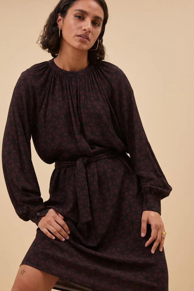 Women Dae Contiki Dress Contiki Print Bybar Dresses Women Dae Contiki Dress Contiki Print Bybar Dresses