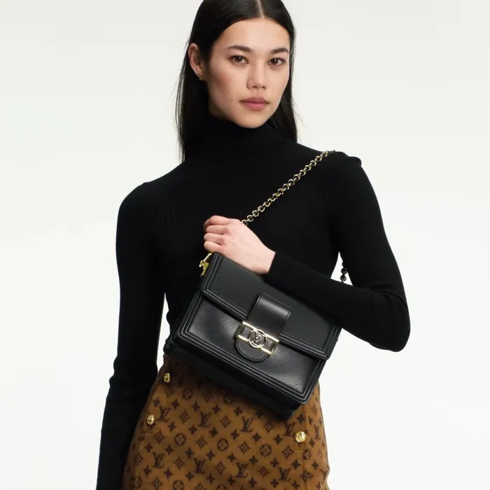Women Dauphine Bag Louis Vuitton Louis Vuitton M56141 Dauphine MM 8211 Louis Vuitton Handbag Store