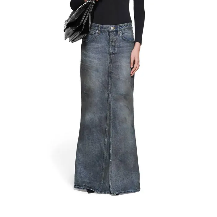 Women Dresses and Skirts Balenciaga Maxi Skirt In Light Blue