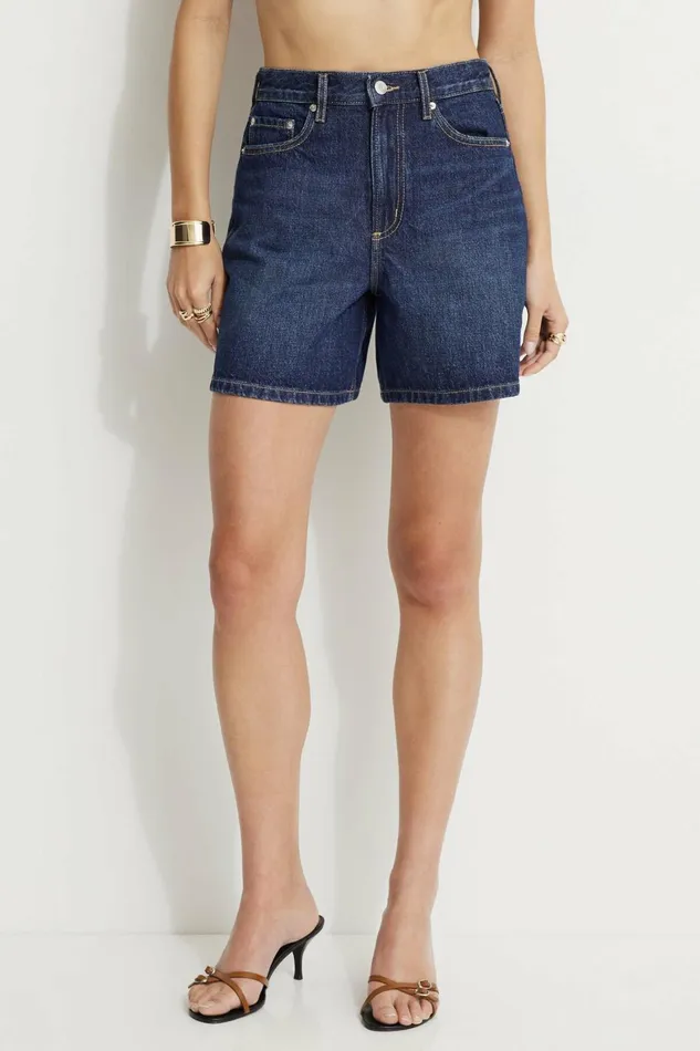 Women Dynamite Jeans and Denim Charlie ALine Shorts Blue