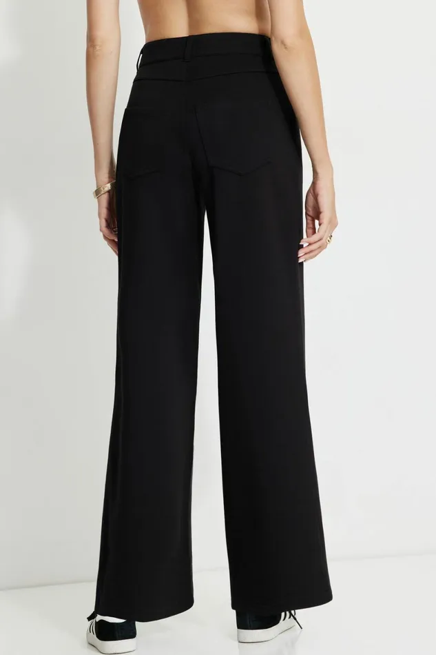 Women Dynamite Pants Anywear Scuba Pants Black