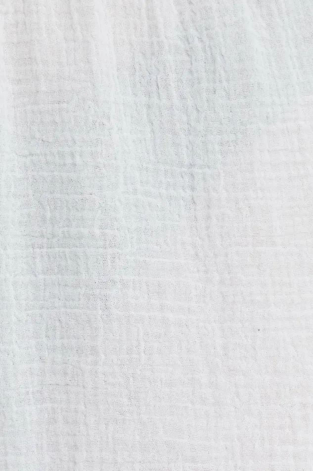 Women Dynamite Pants PullOn Gauze Pants White