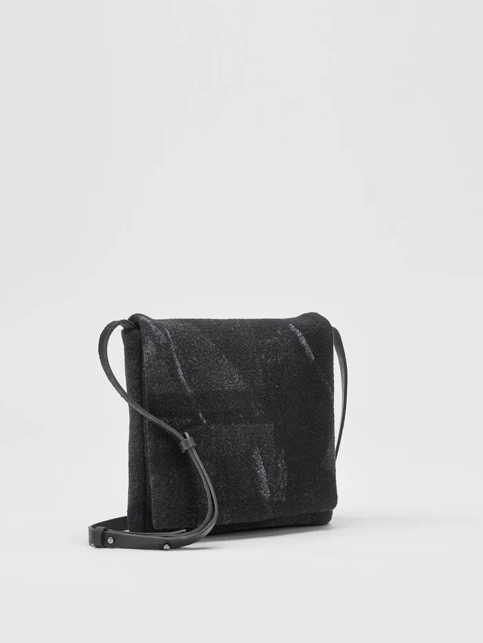 Women Eileen Fisher Accessories Waste No MoreCrossbody Bag Charcoal