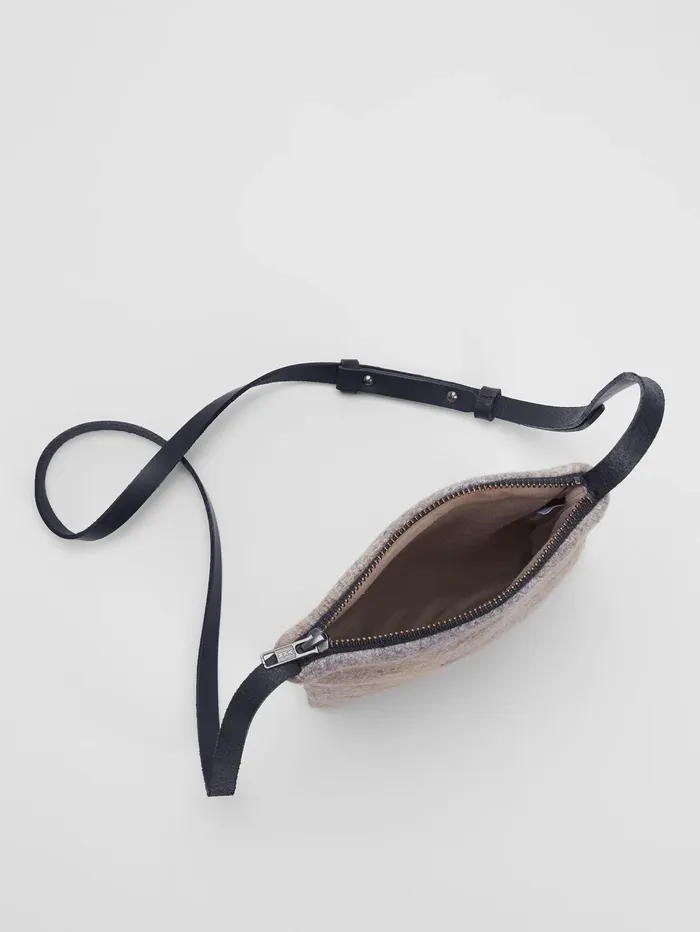 Women Eileen Fisher Accessories Waste No More Crossbody Bag Stone