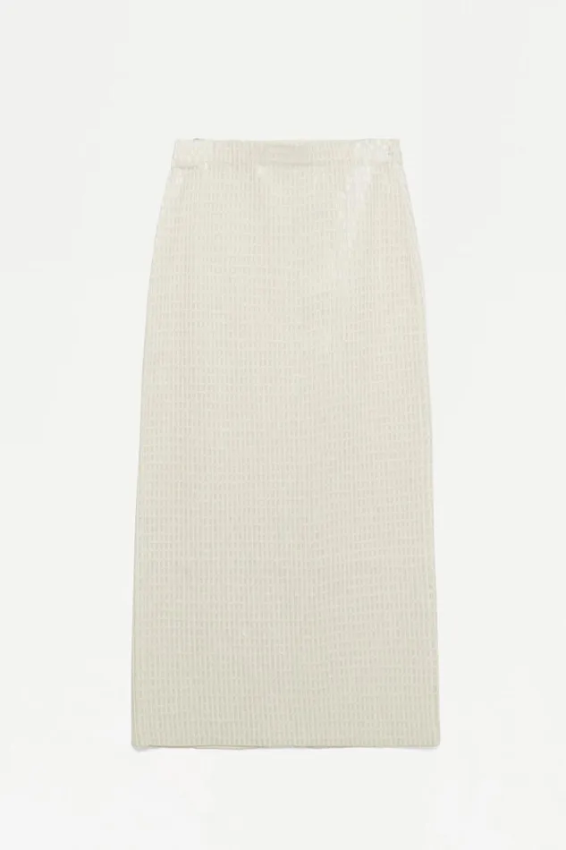 Women Ellison Skirt Ivory Jonathan Simkhai Pants and Bottoms
