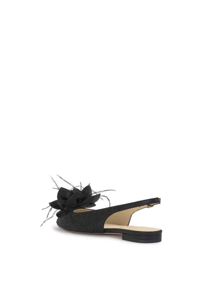 Women Flats Jessica Simpson Evito Sling Back Ballet Flat In Black