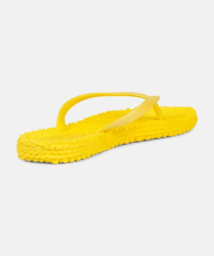 Women Flip Flops Ilse Jacobsen Flip Flop With Glitter 8211 Yellow Women Flip Flops Ilse Jacobsen Flip Flop With Glitter 8211 Yellow