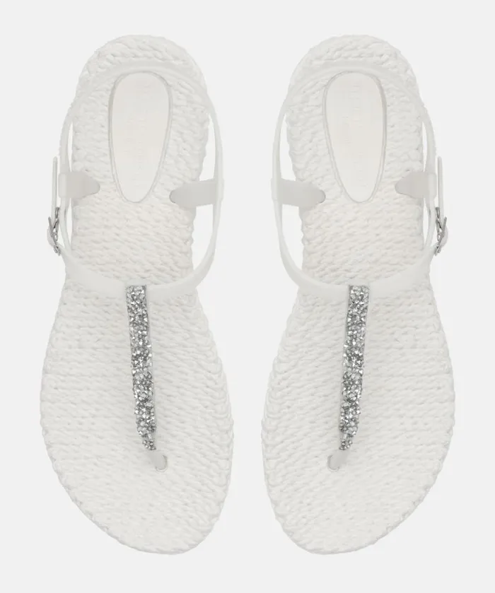 Women Flip Flops Ilse Jacobsen Flip Flops With Rhinstones 8211 Creme Women Flip Flops Ilse Jacobsen Flip Flops With Rhinstones 8211 Creme
