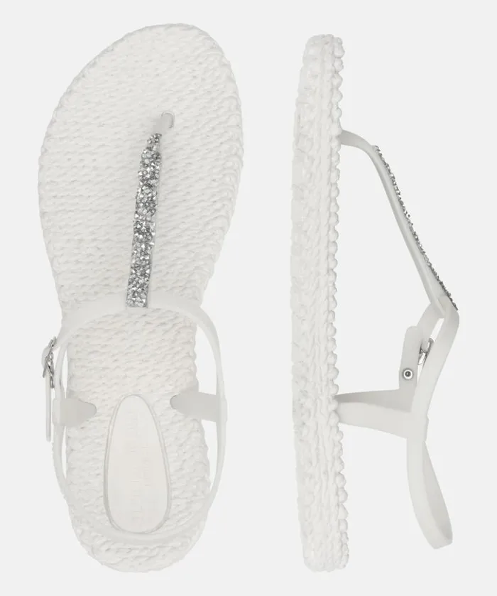 Women Flip Flops Ilse Jacobsen Flip Flops With Rhinstones 8211 Creme Women Flip Flops Ilse Jacobsen Flip Flops With Rhinstones 8211 Creme