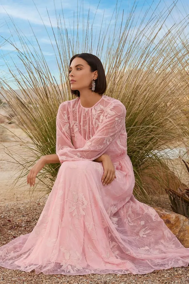 Women FLORAL DREAM DRESS Pink Johnny Was Dresses Women FLORAL DREAM DRESS Pink Johnny Was Dresses