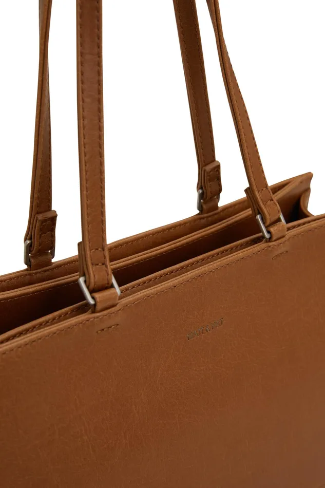 Women Fora Vegan Satchel 8211 Vintage Chili Matt and Nat Shoulder Bags