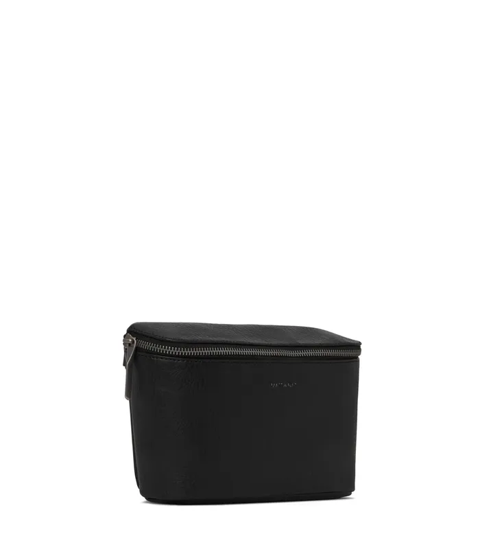 Women Gaia Vegan Belt Bag 8211 Dwell Black Matt and Nat Crossbody