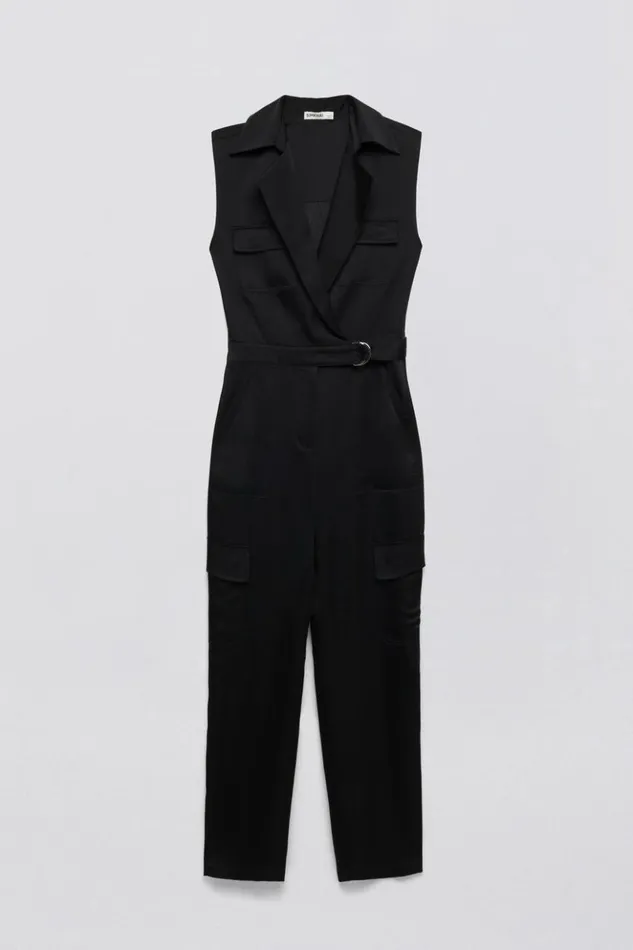 Women Haisley Jumpsuit Black Jonathan Simkhai Dresses and Jumpsuits