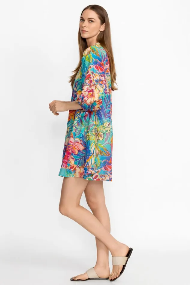 Women HELENA MINI DRESS Helena Johnny Was Swim and Resort Women HELENA MINI DRESS Helena Johnny Was Swim and Resort