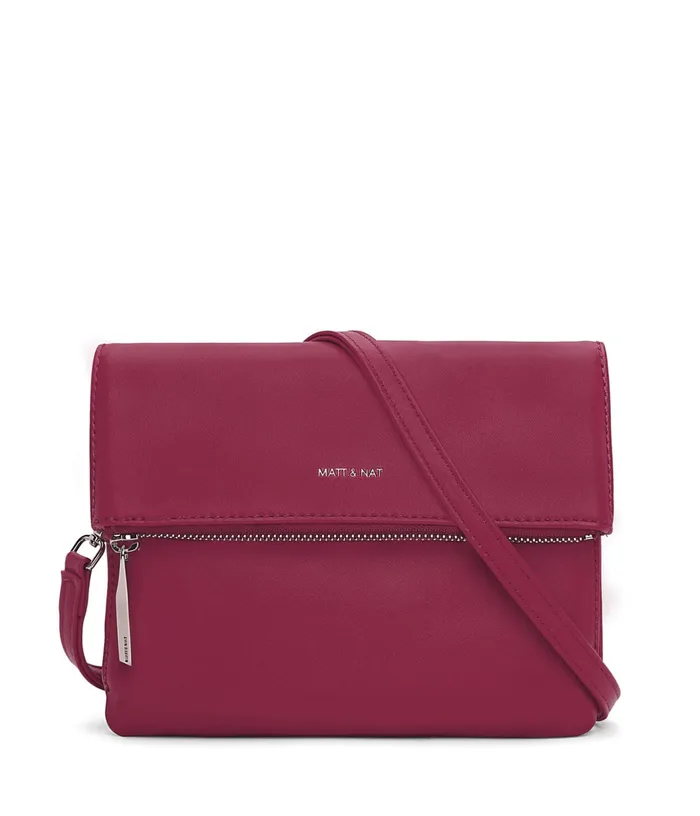 Women Hiley Vegan Crossbody Bag 8211 Loom Mulberry Matt and Nat Crossbody