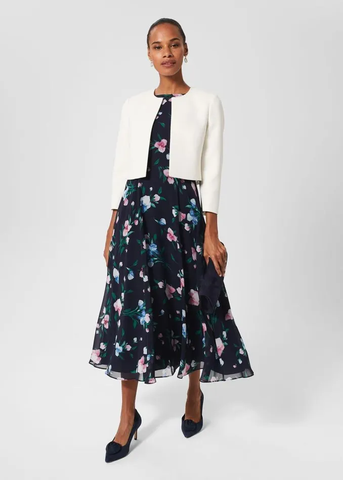 Women HOBBS Coats and Jackets Elize Jacket Ivory