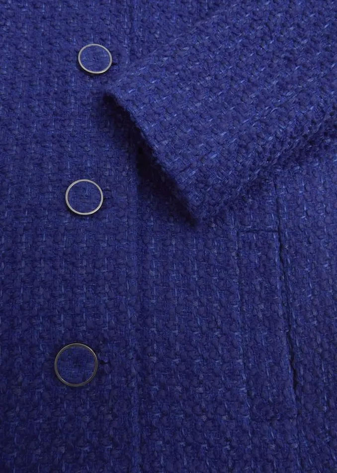 Women HOBBS Coats and Jackets Khloe Jacket With Wool Cobalt