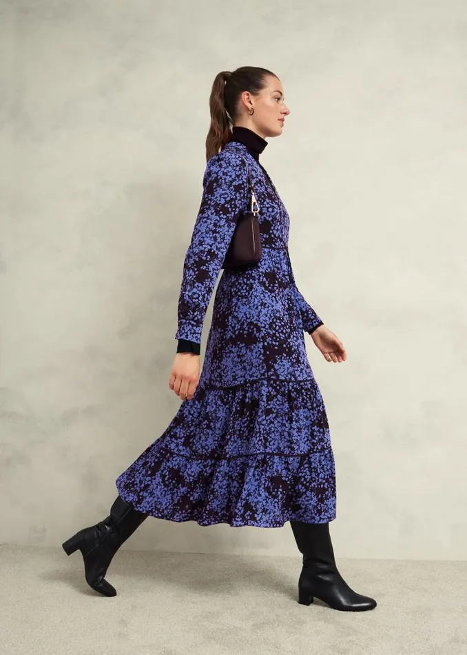 Women HOBBS Dresses and Jumpsuits Tillie Dress Navy
