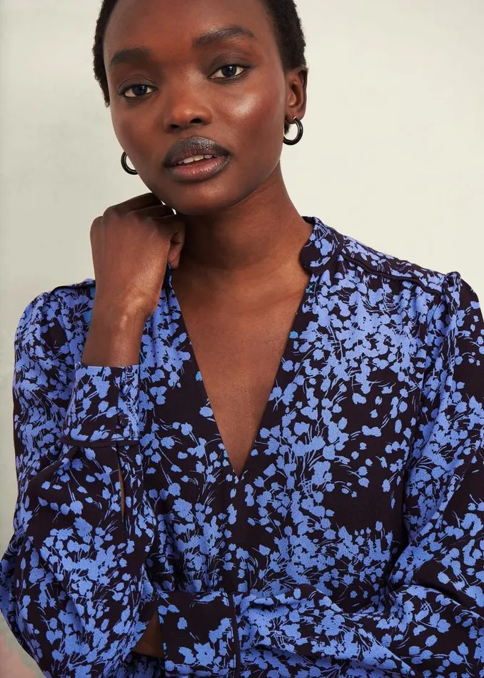 Women HOBBS Dresses and Jumpsuits Tillie Dress Navy