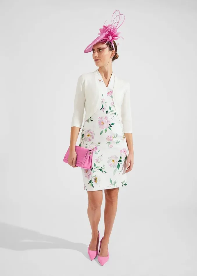 Women HOBBS Jumpers and Cardigans Carrie Bolero Ivory Women HOBBS Jumpers and Cardigans Carrie Bolero Ivory