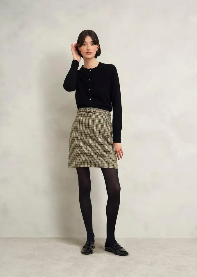 Women HOBBS Skirts Lilla Skirt Brown Multi