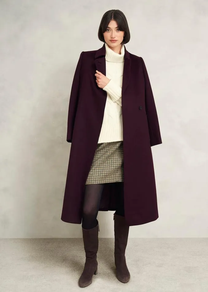 Women HOBBS Skirts Lilla Skirt Brown Multi