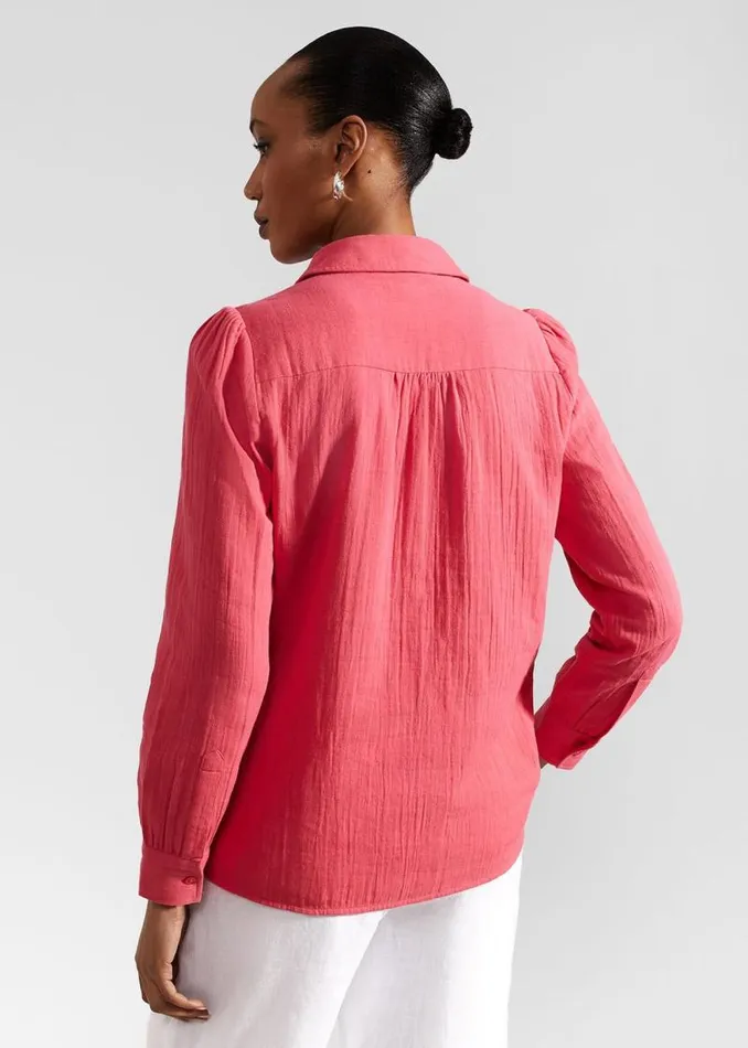 Women HOBBS Tops Jamie Shirt Wild Berry Pink