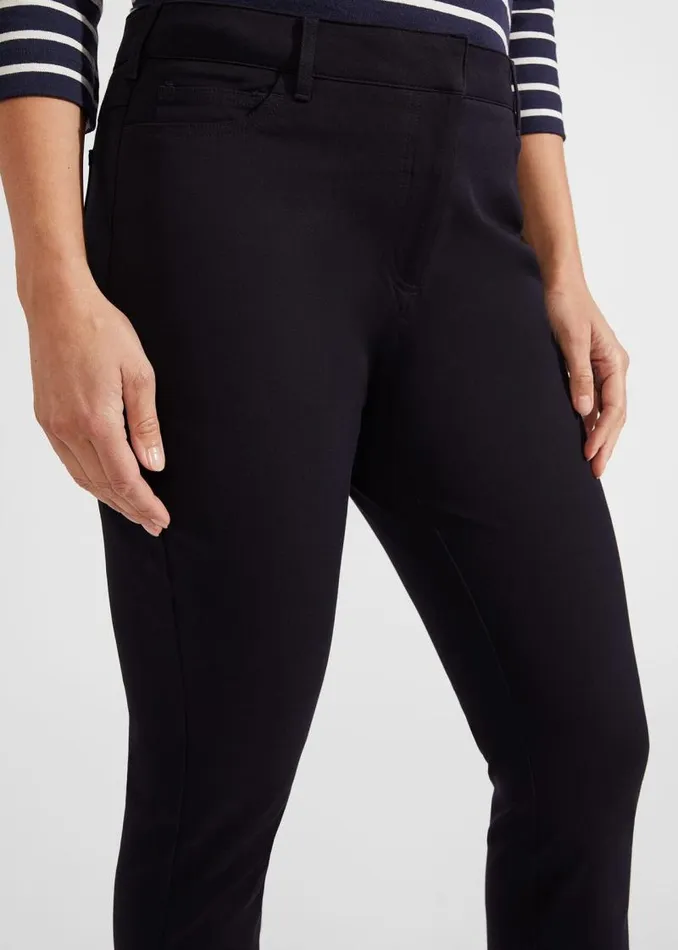 Women HOBBS Trousers Petite Amanda Skinny Jeans True Navy