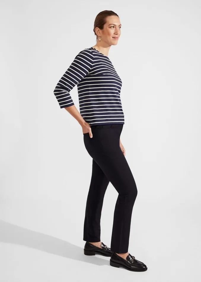Women HOBBS Trousers Petite Amanda Skinny Jeans True Navy