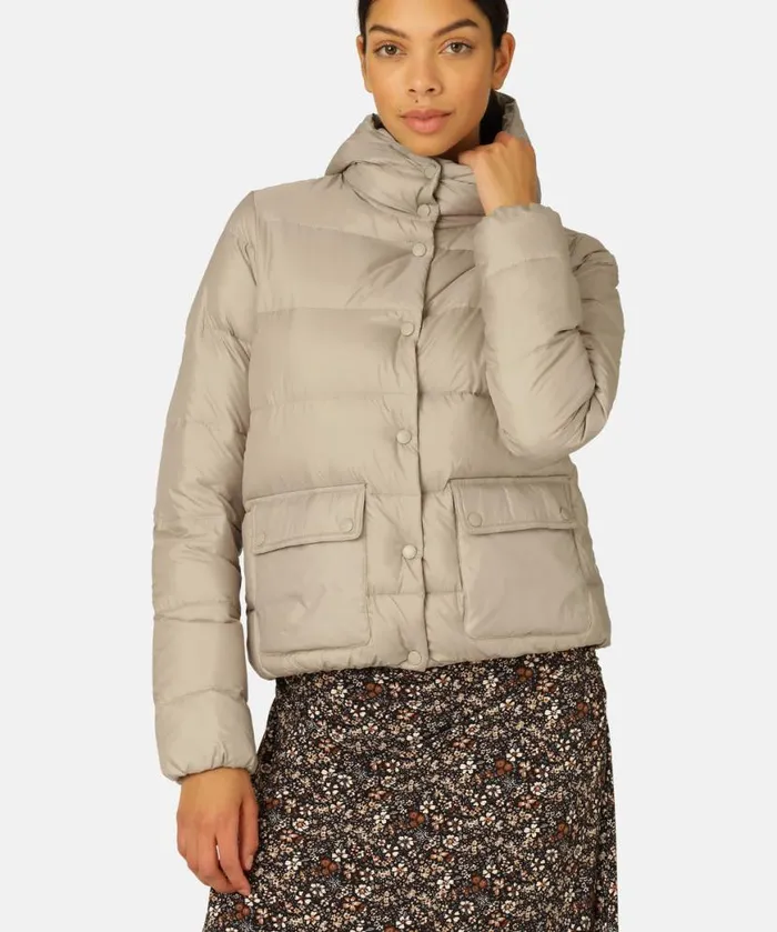 Women Ilse Jacobsen Down Jacket 8211 Cobblestone