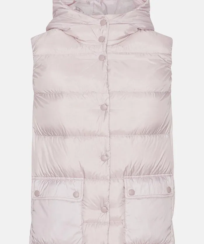 Women Ilse Jacobsen Down Vest 8211 Concrete