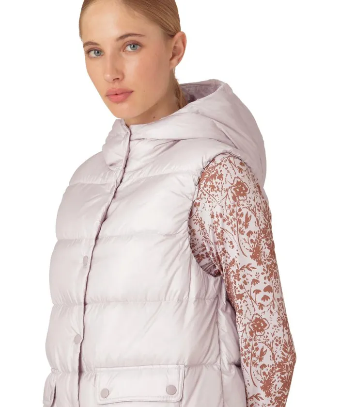 Women Ilse Jacobsen Down Vest 8211 Concrete