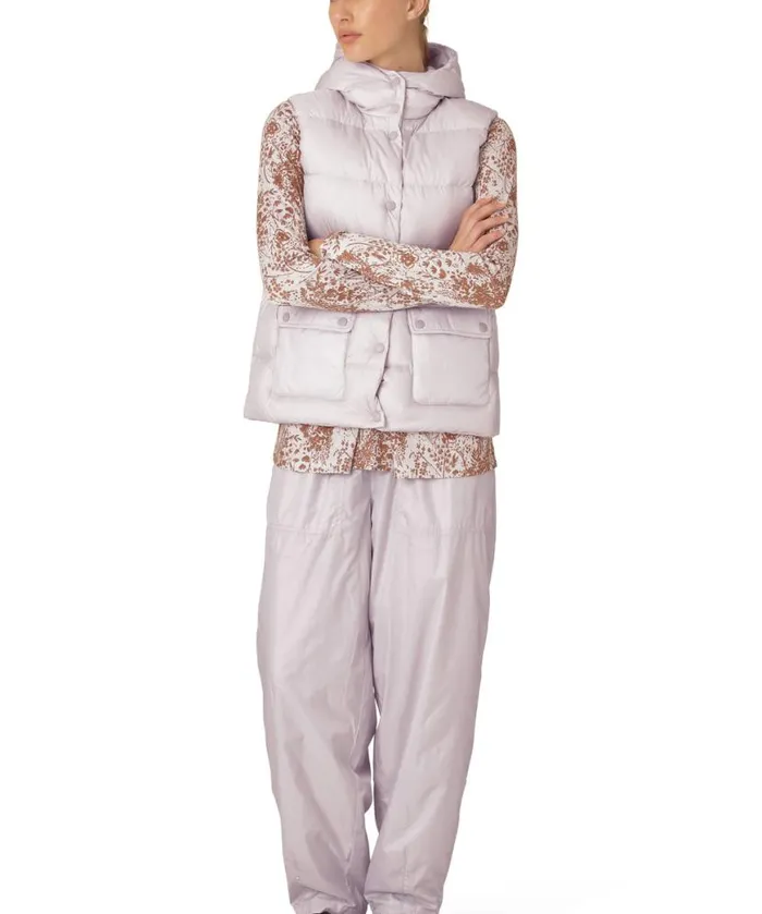 Women Ilse Jacobsen Down Vest 8211 Concrete