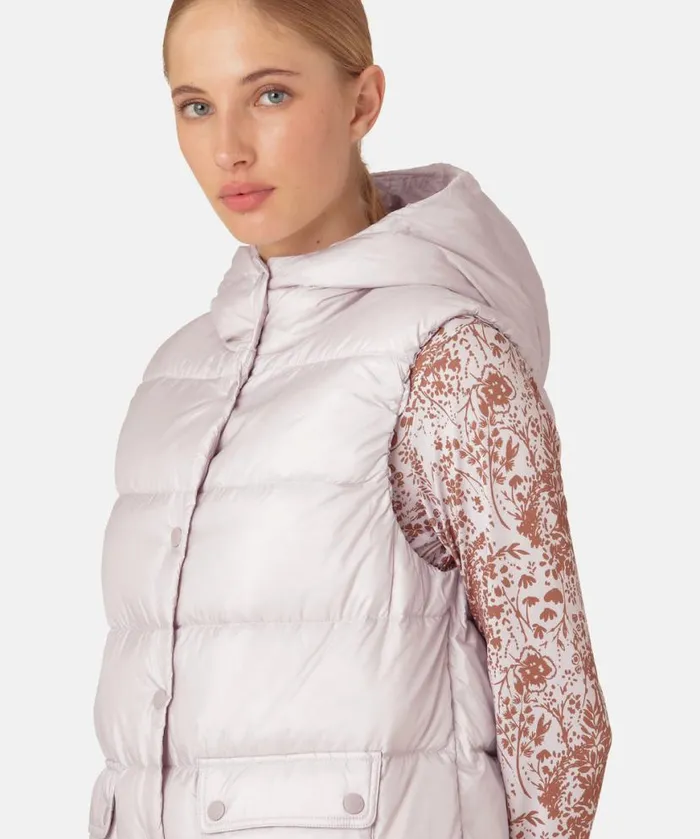 Women Ilse Jacobsen Down Vest 8211 Concrete