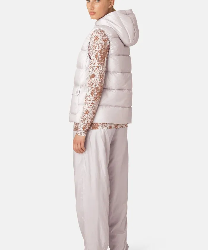 Women Ilse Jacobsen Down Vest 8211 Concrete