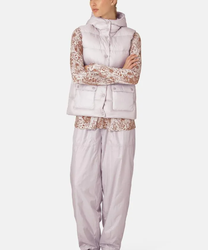 Women Ilse Jacobsen Down Vest 8211 Concrete