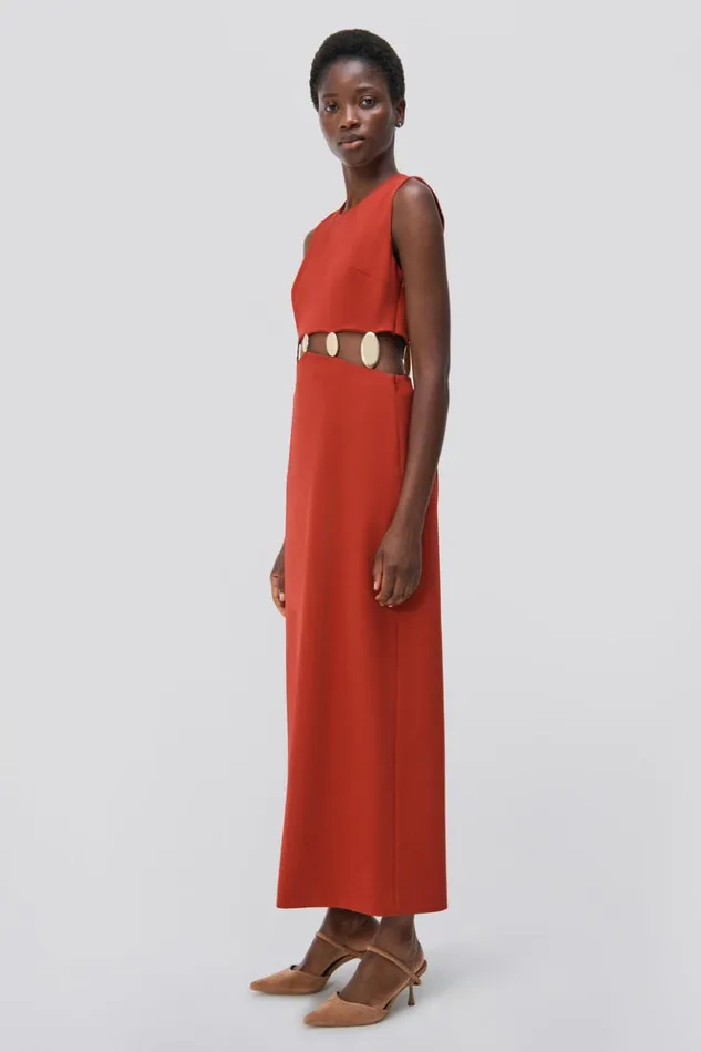 Women Isadora Gown Carmine Jonathan Simkhai Dresses and Jumpsuits