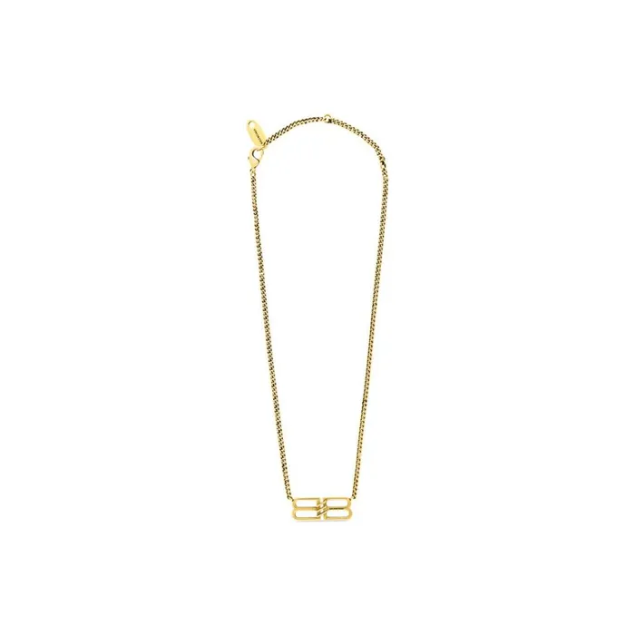 Women Jewellery Balenciaga Bb Icon Necklace In Gold