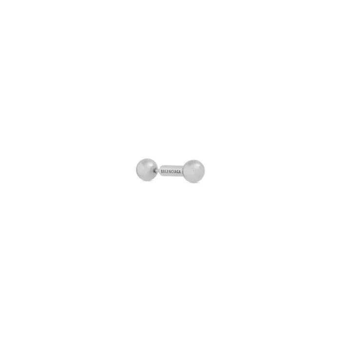 Women Jewellery Balenciaga Sharp Bar Earring In Silver
