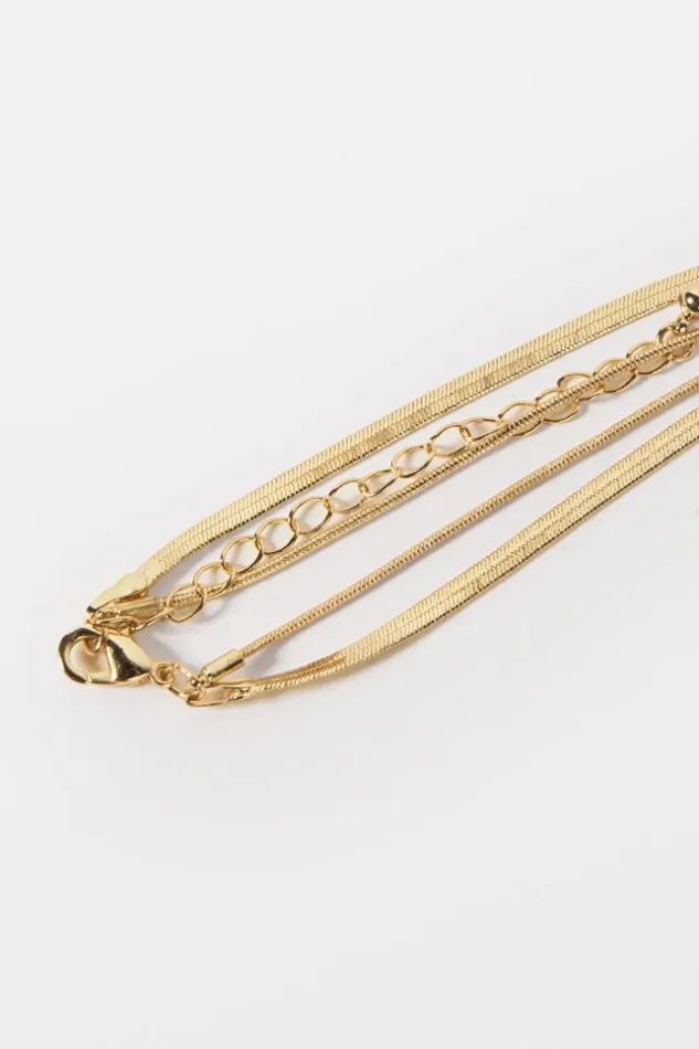 Women Jewellery Cupshe Sandbar Geometric Necklace Golden