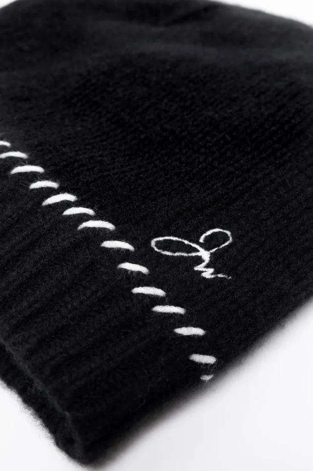 Women Jw Whipstitch Beanie Black Johnny Was Hats Women Jw Whipstitch Beanie Black Johnny Was Hats