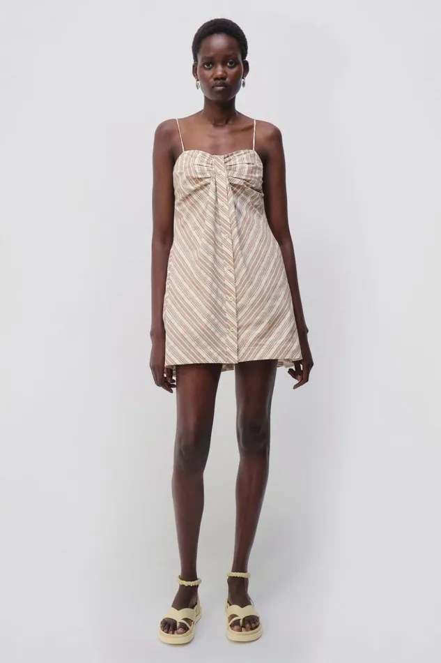 Women Kendall Dress Natural White Multi Jonathan Simkhai Dresses and Jumpsuits